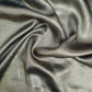 Black Solid Gold Shimmer Georgrette Satin - TradeUNO