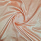 Peach Pink Solid Silver Shimmer Georgrette Satin Fabric - TradeUNO