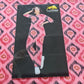 Pink Ikkat Print Poplin Cotton Fabric - TradeUNO