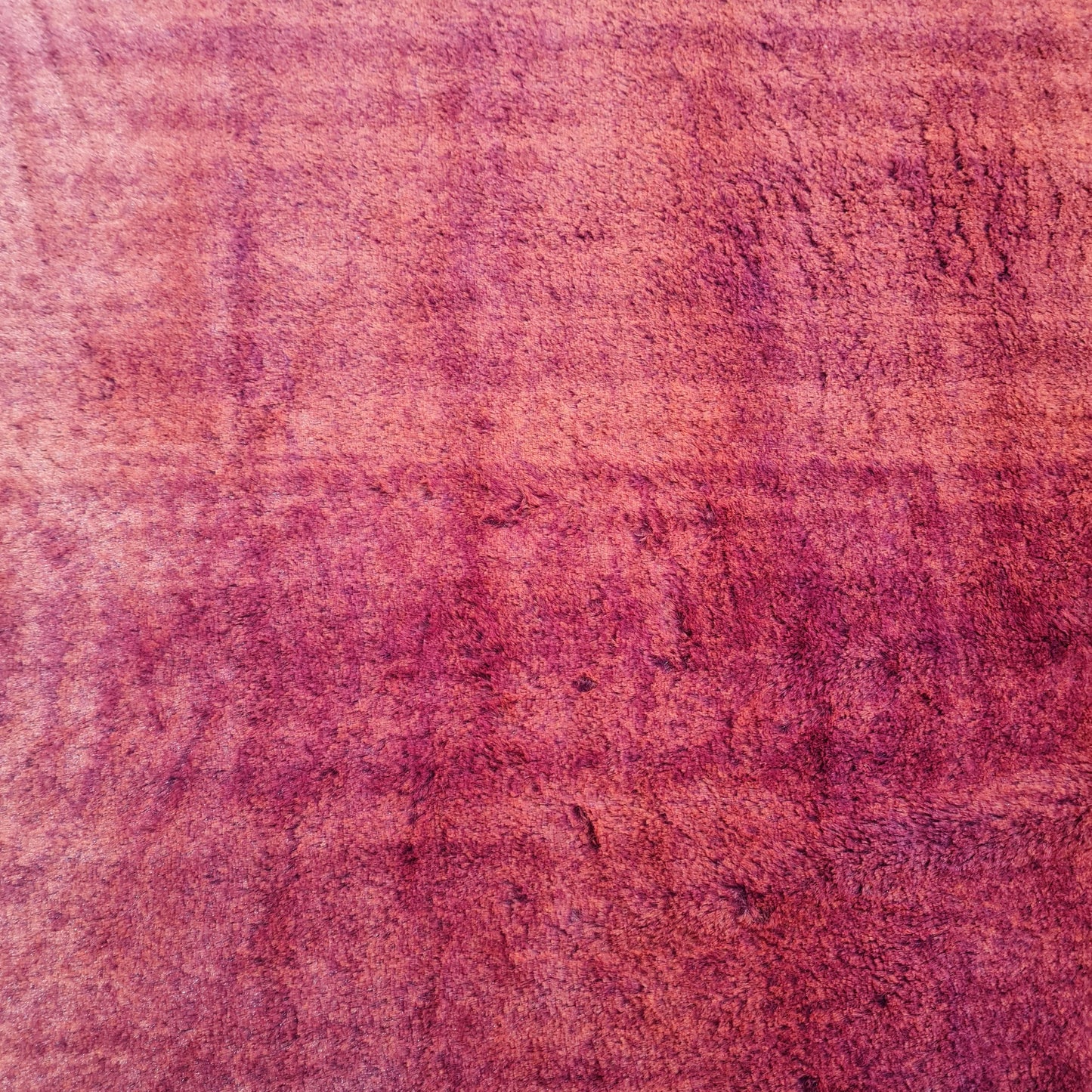 Red Solid Fur Fabric - TradeUNO