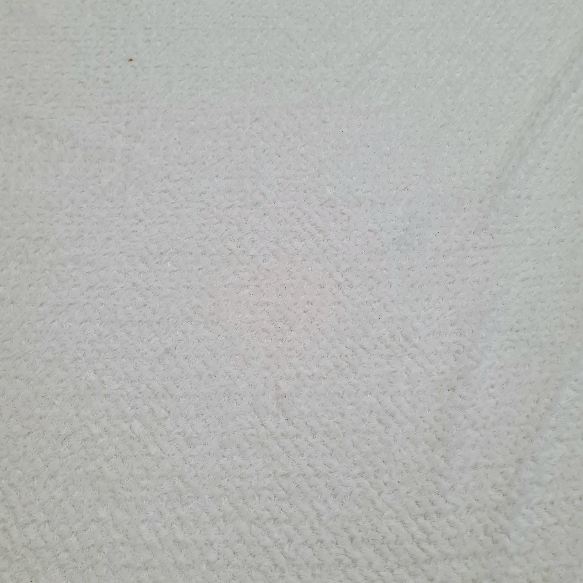 White Solid Fur Fabric - TradeUNO