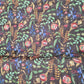 Mehandi Green Floral Hand Embroidery Modal Satin Fabric - TradeUNO