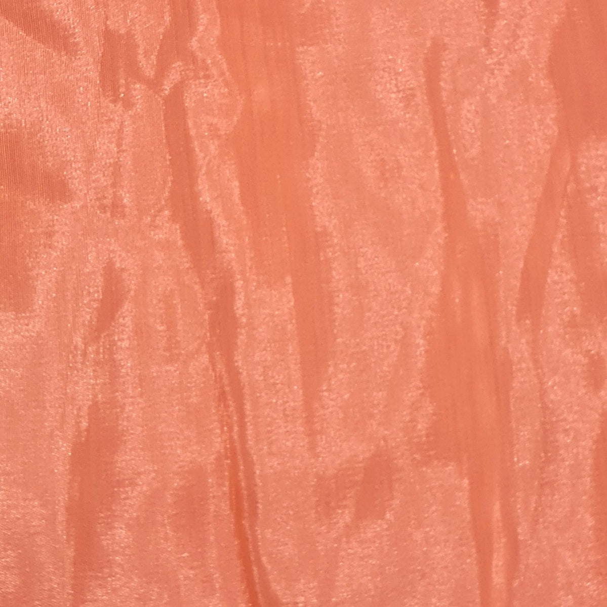 Neon Pastel Orange Solid Shantoon Fabric