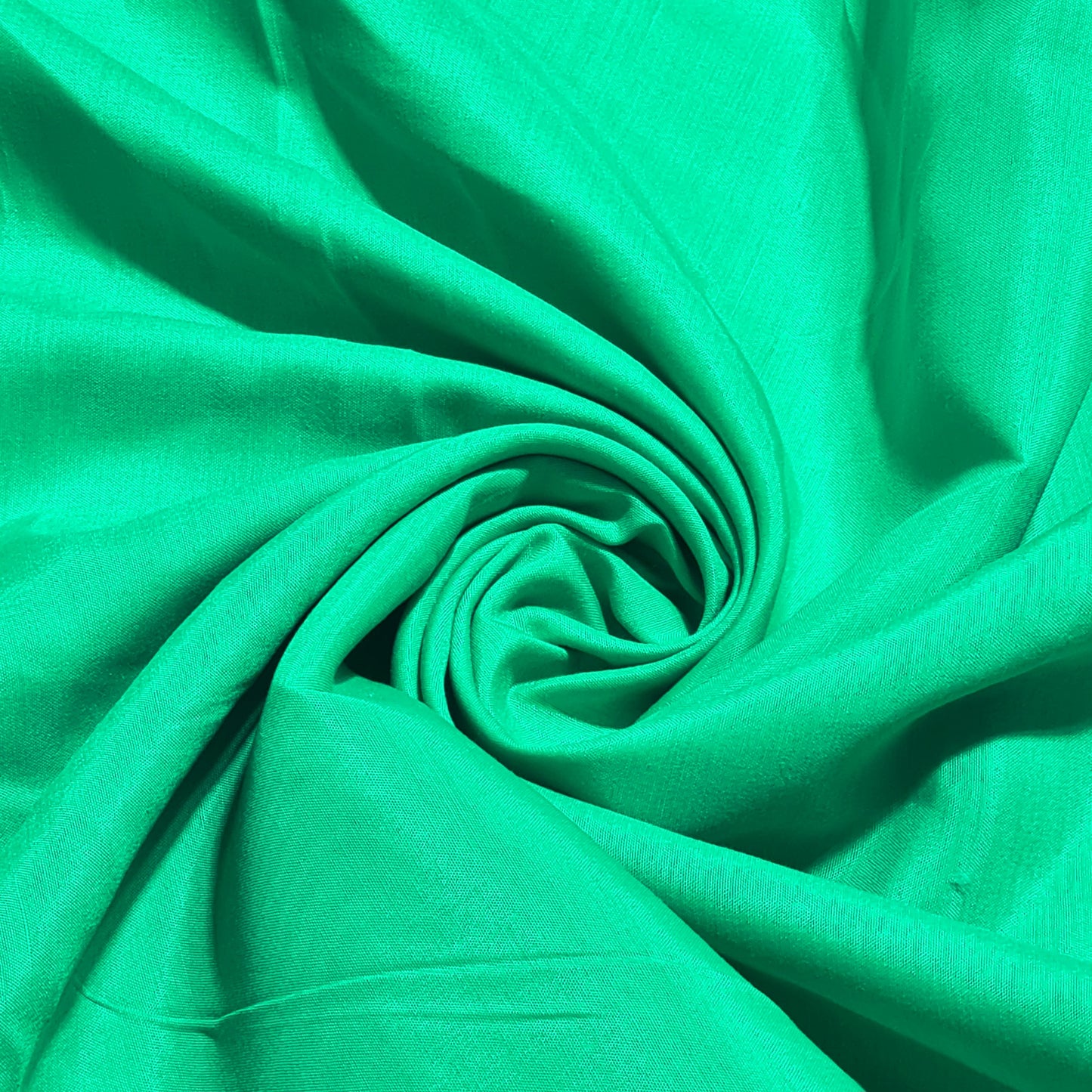 Seafoam Green Solid Shantoon Fabric