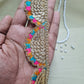 Classic Multicolor Sequins Thread Lace