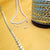 Classic Gold Zari Chevron Piping Lace