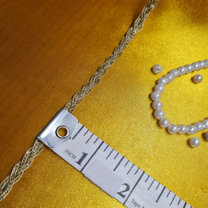 Classic Dull Gold Double Sided Lace