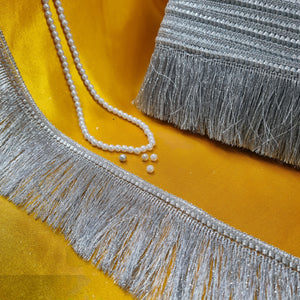 Classic Silver Heavy Kiran Lace