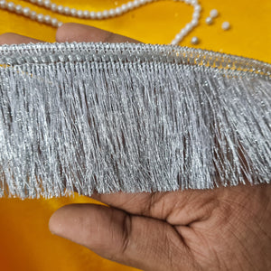 Classic Silver Heavy Kiran Lace