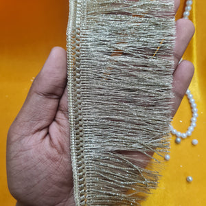 Classic Dull Gold Heavy Kiran Lace