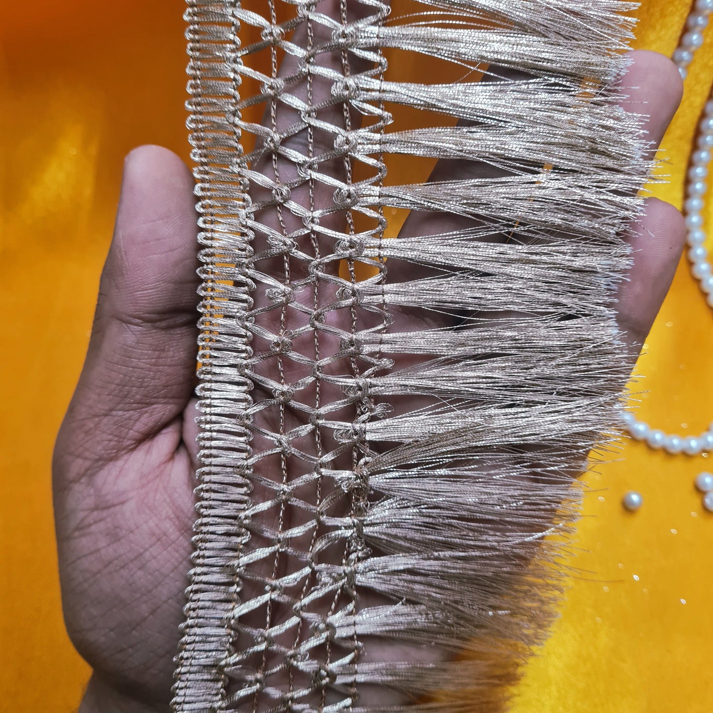 Classic Copper Thread Kiran Lace