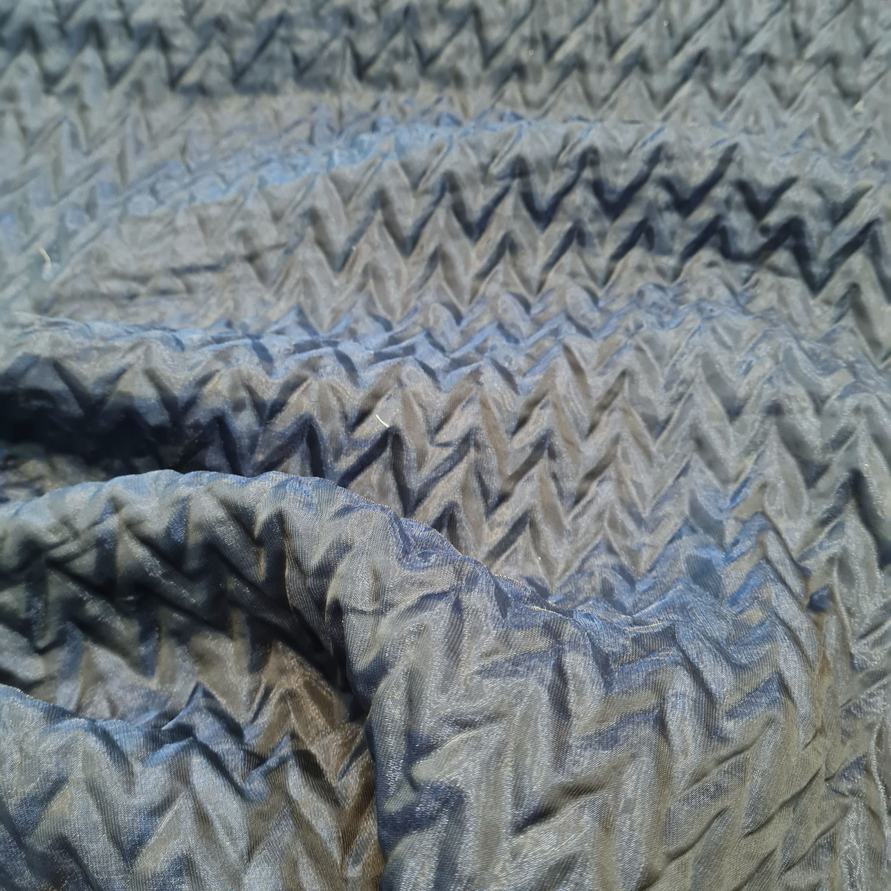 Premium Blue Organza Fabric