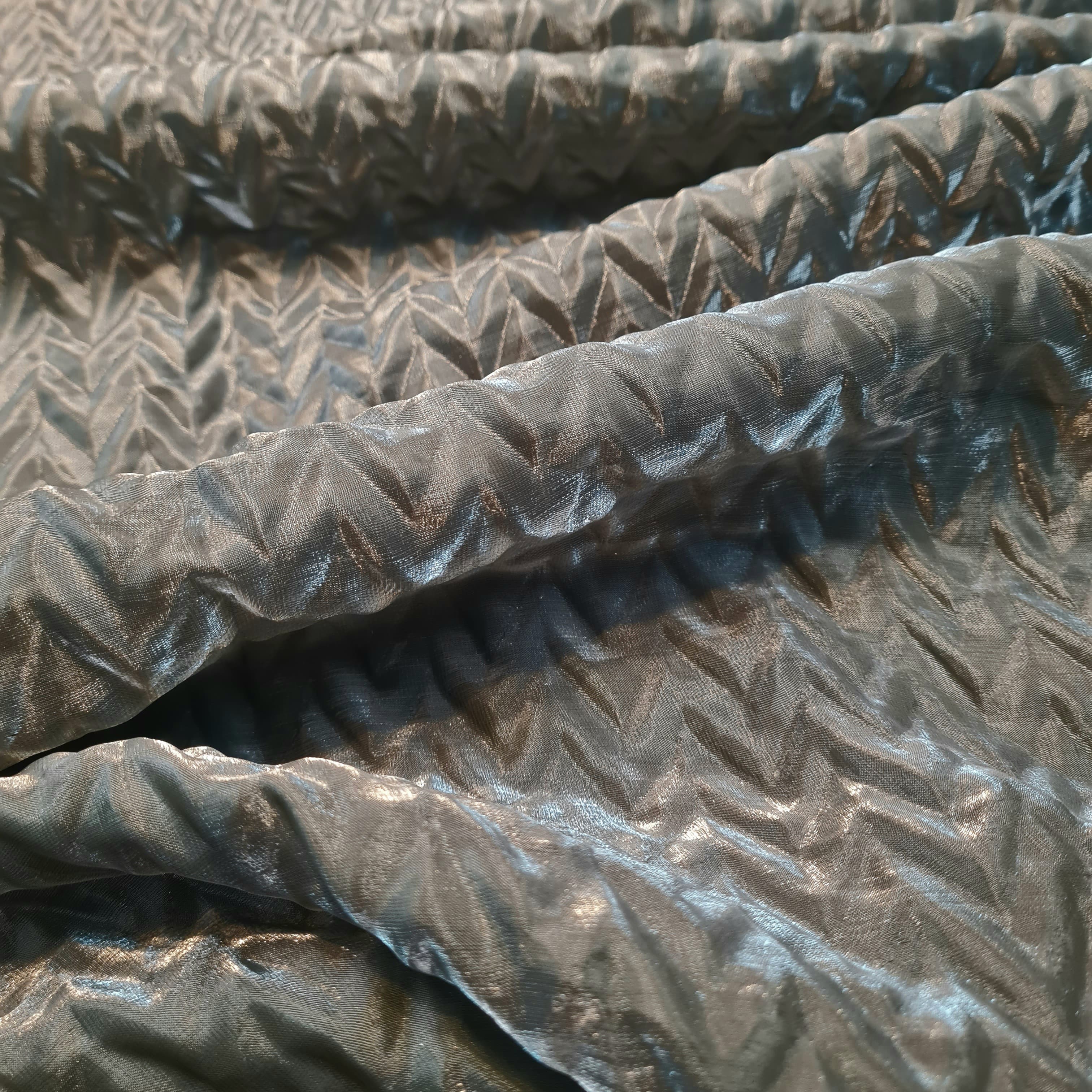 Premium Grey Organza Fabric