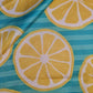 Exclusive Satin Georgette Kelly Green Quirky Print Fabric
