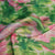 Exclusive Satin Georgette Green Abstract Print Fabric