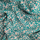 Exclusive Green Base With Floral Print Rayon Fabric