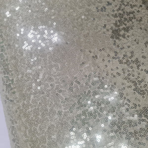 Golden Sequence Embroidery Net Fabric