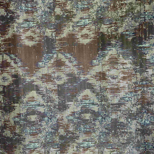 Dark Brown Abstract Print Tussar Silk KC-13920 – image 2 of 3