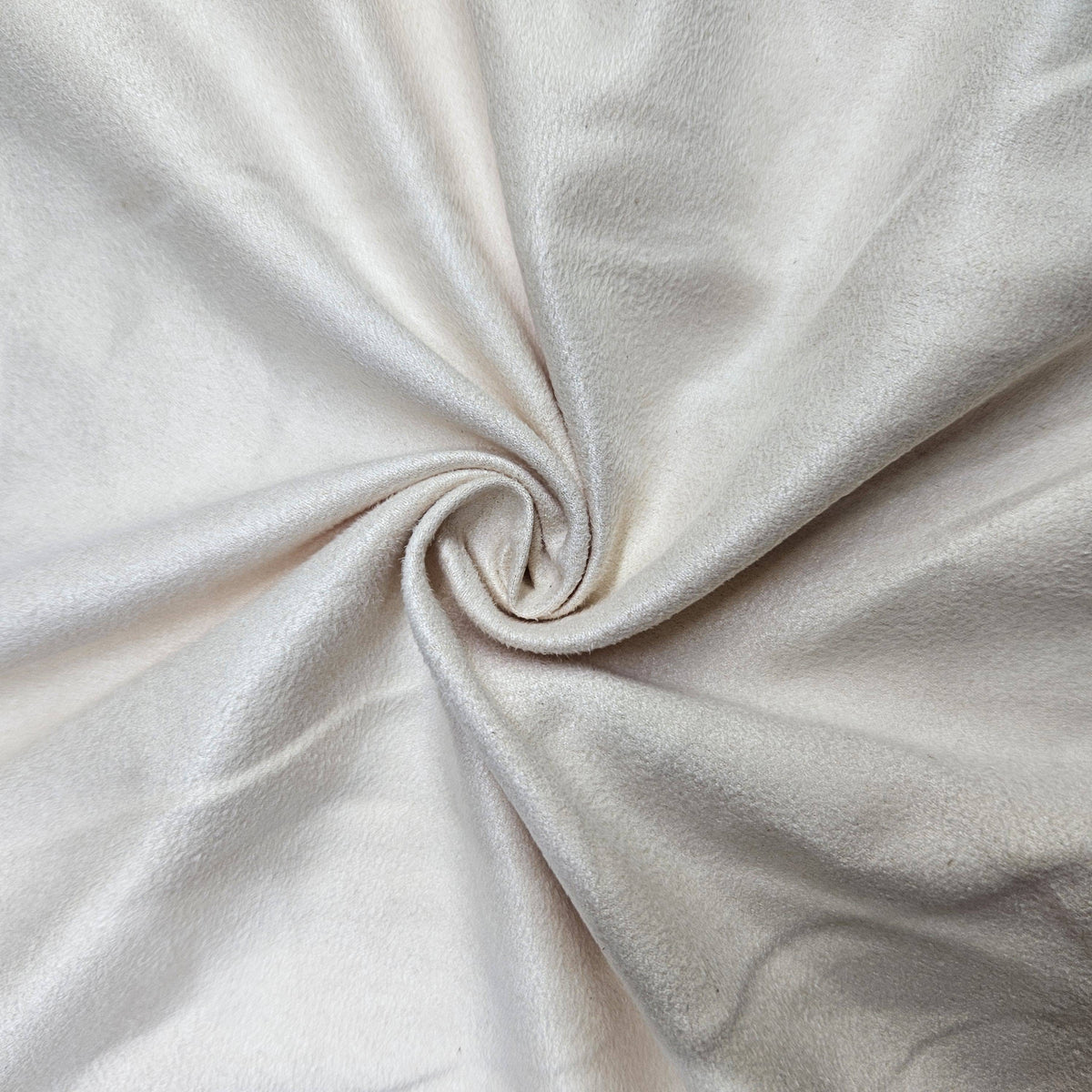 Cream Solid Suede Fabric TU-5209 – image 3 of 3