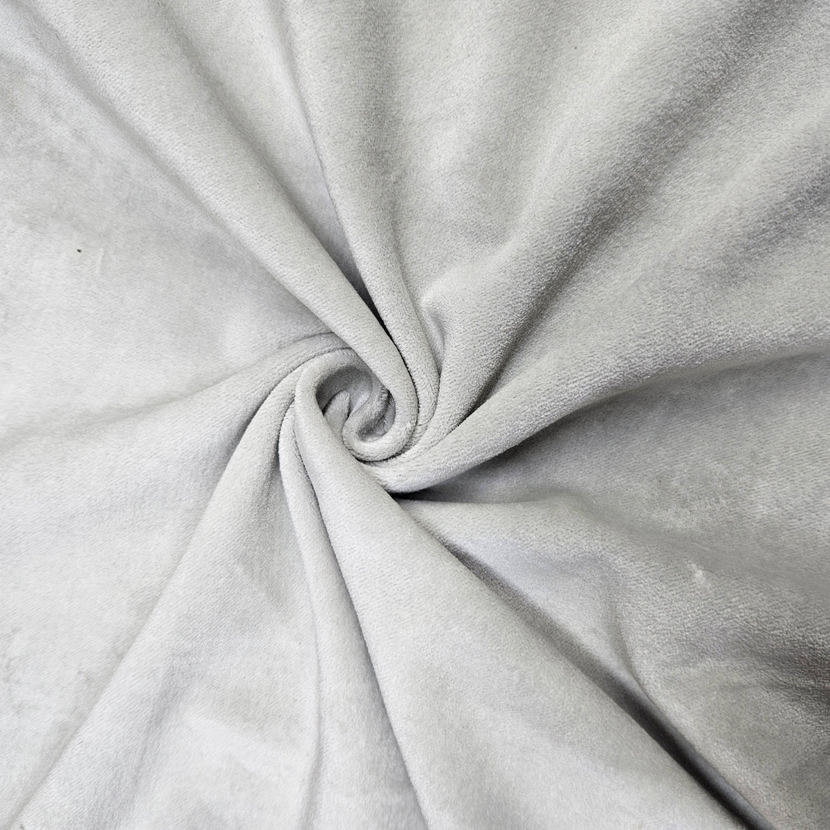 Light Grey Solid Velvet Fabric TU-2497 – image 3 of 3