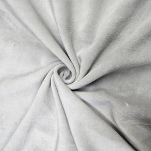 Light Grey Solid Velvet Fabric TU-2497 – image 3 of 3