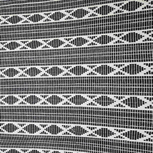 Black & Cream Stripes Tapestry TU-28742 – image 2 of 3