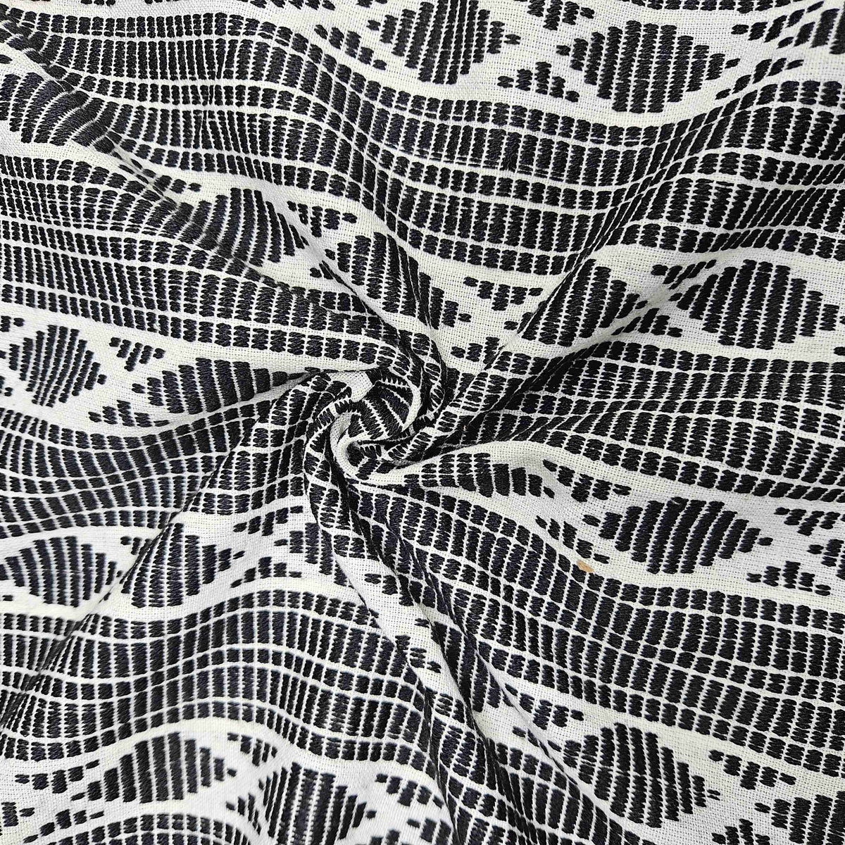 Black & Cream Stripes Tapestry TU-28742 – image 3 of 3