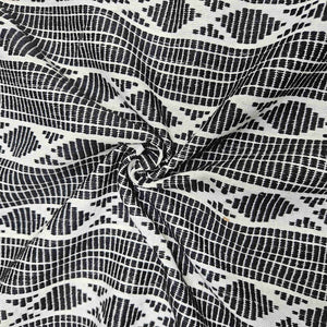 Black & Cream Stripes Tapestry TU-28742 – image 3 of 3