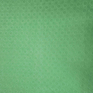 Green Floral Embroidery Cotton Schiffli SKE-11915 – image 2 of 3