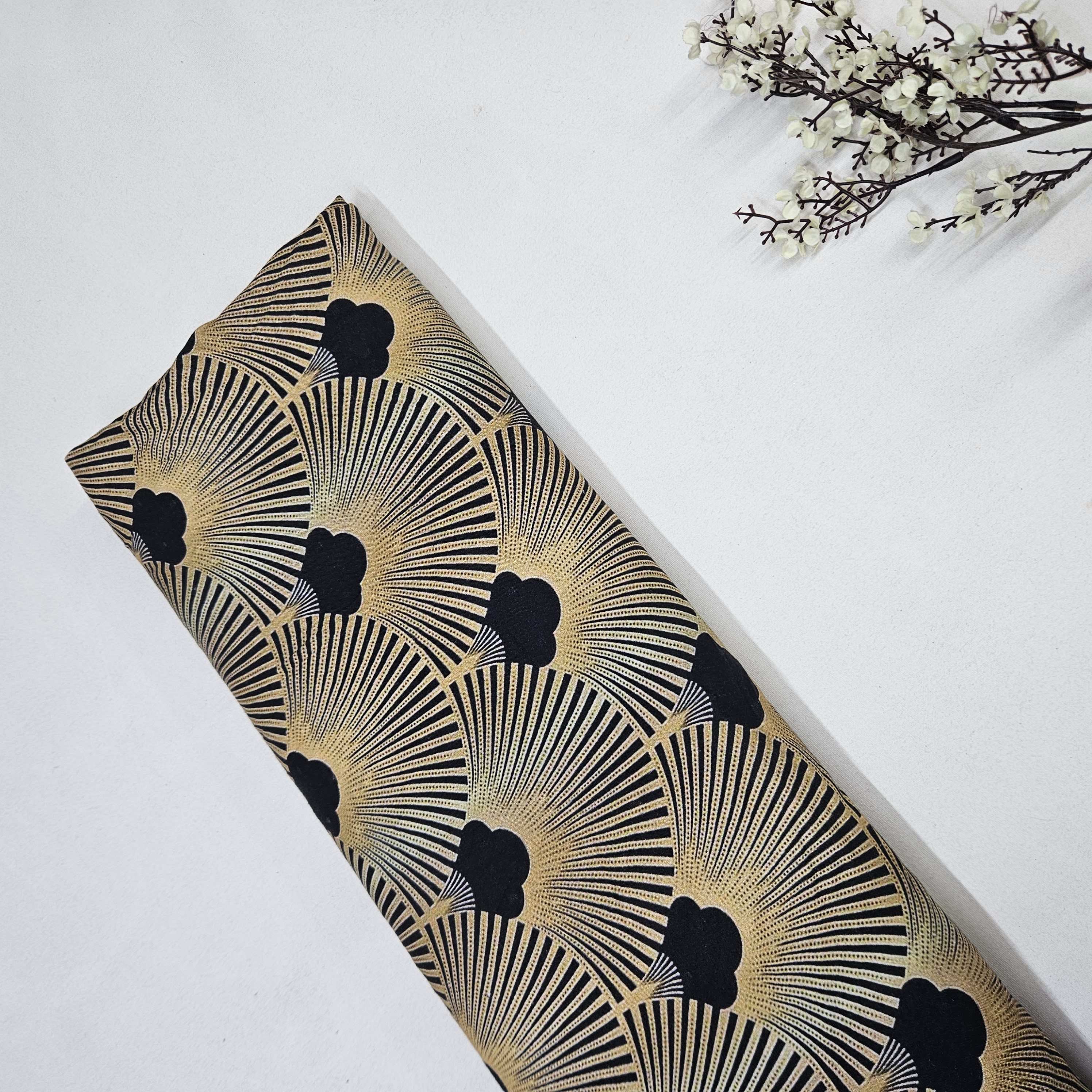 VISCOSE YELLOW & BLACK TU-4518