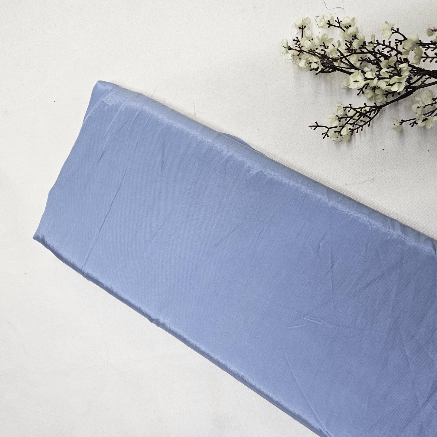 Lavender Solid Natural Crepe Fabric 01001 GT-19733