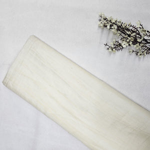 Cream Solid Tusser Khadi SE-16615