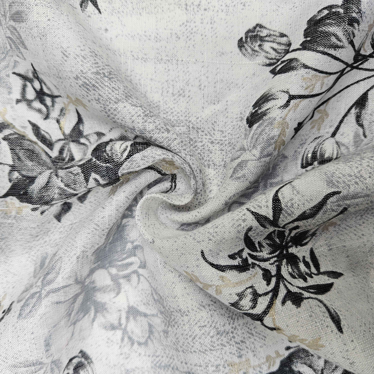 White Floral Zari Jacquard Rayon TU-1000-22 – image 3 of 3