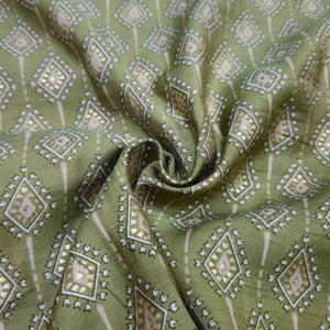 Cream Ajrakh Print Rayon TU-1000-4 – image 3 of 3