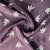 Brown Tropical Print Natural Crepe 20338