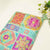 Sky Blue Traditional Print Tusser Silk Fabric 3542 GT-20354