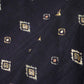 Wine Ikkat Print Tusser Silk Fabric 3542 GT-20366