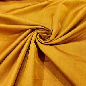 Brown Solid Brocade Silk Fabric KRE-20385