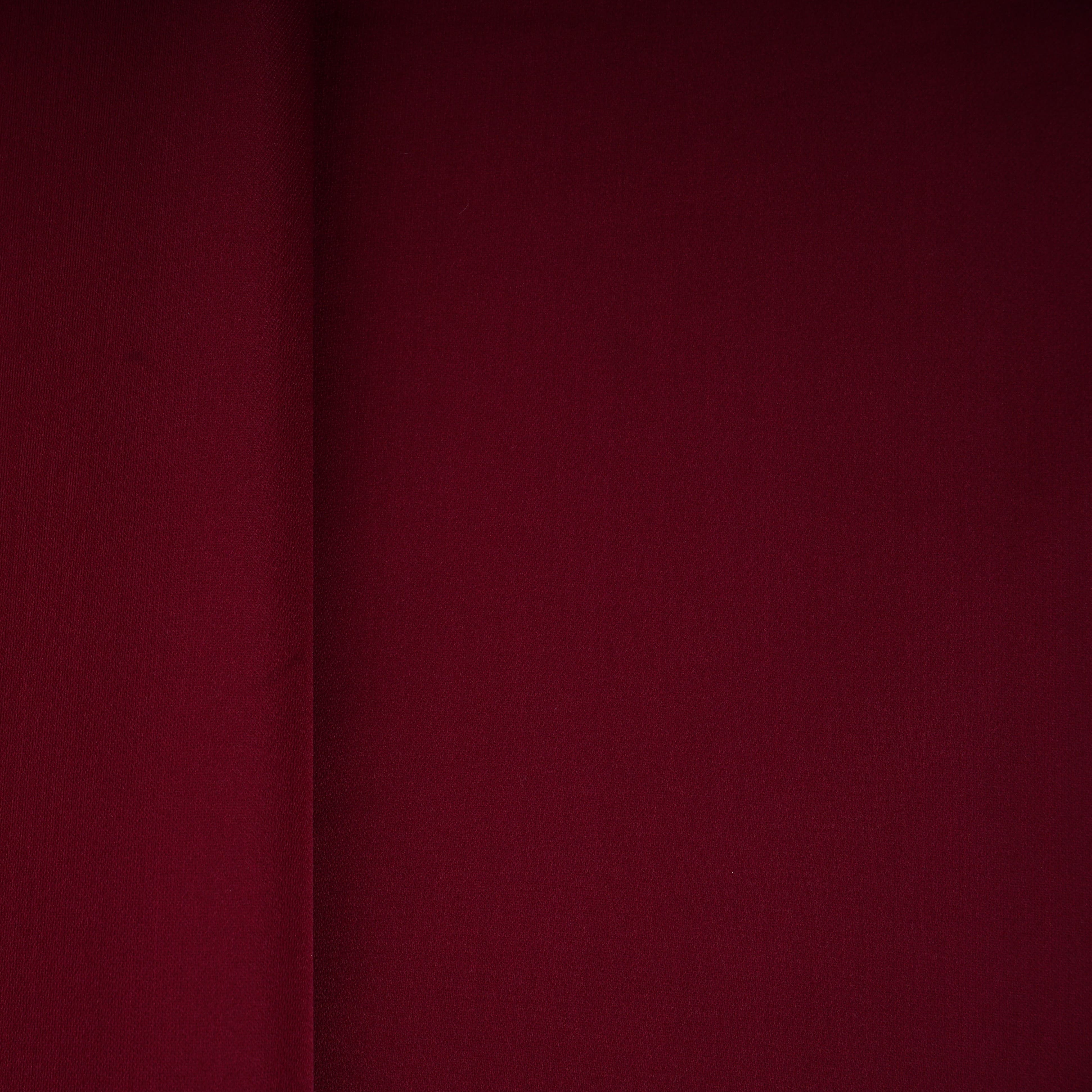 Maroon Solid Brocade Silk Fabric 20386