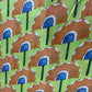 Navy Silk Fabric