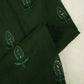 Olive Green Cutdana Thread Embroidery Organza Fabric 404 SD-20787