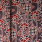 Brown Ajrakh Print Mashru Silk Fabric 20809