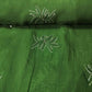 Olive Green Cutdana Embroidery Organza Fabric SD-20834