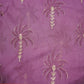 Wine Thread Sequins Embroidery Organza Fabric 390 SD-20855