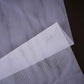 White Solid Hard Net Fabric RWSL-29209