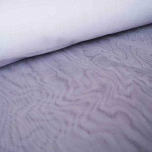 White Solid Hard Net Fabric RWSL-29209 - TradeUNO