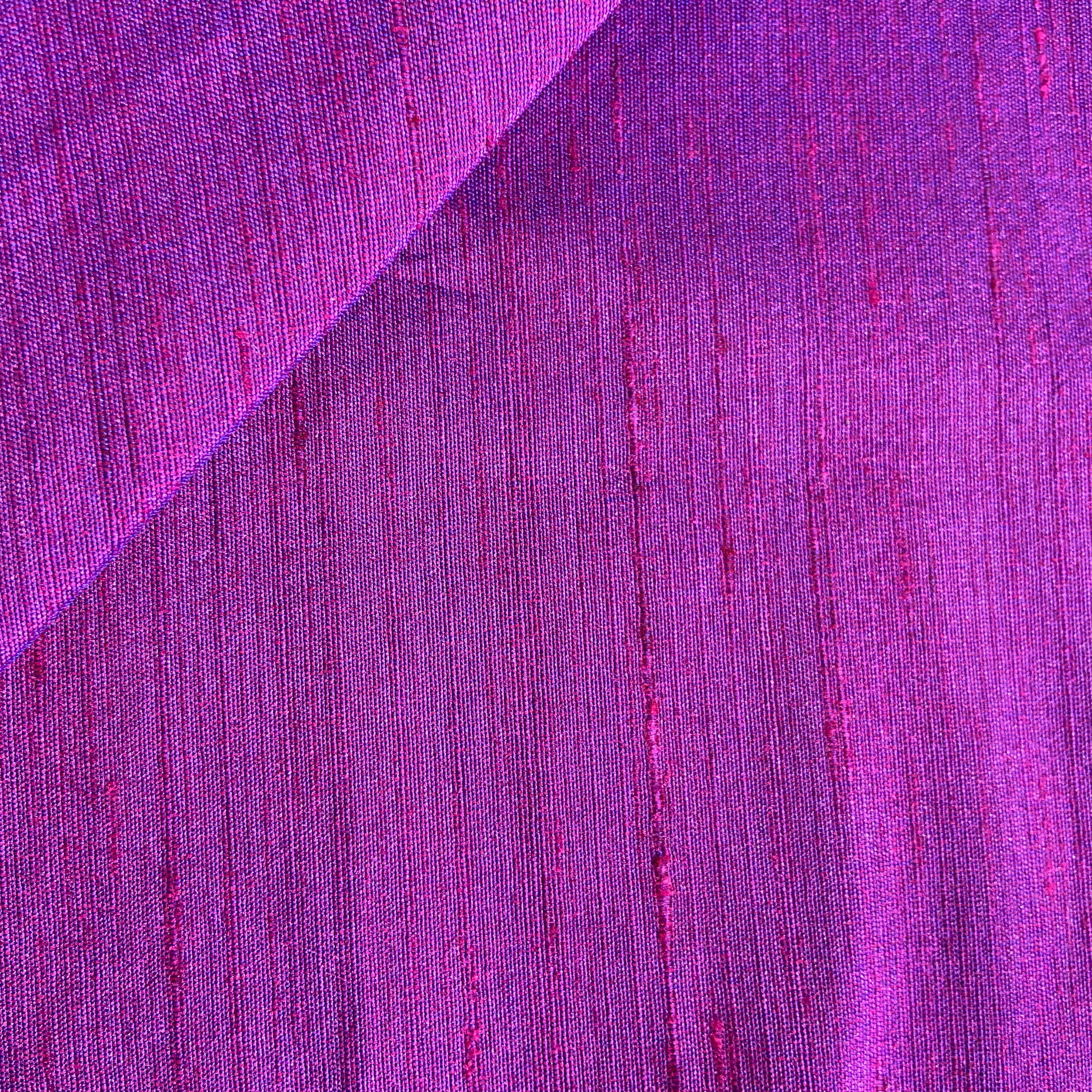 Purple Solid Dupian Silk Fabric 20900