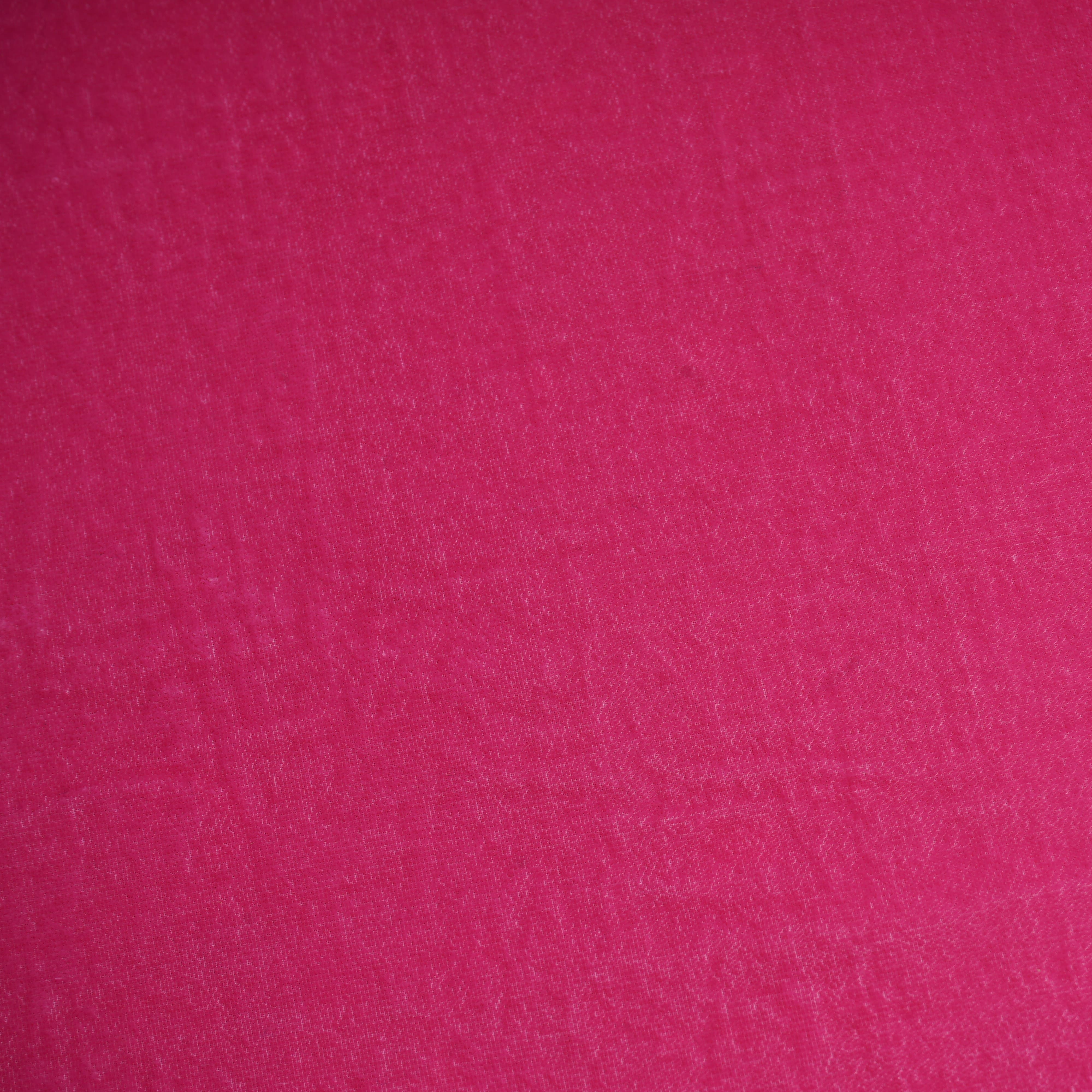 Hot Pink Solid Velvet Fabric 20926
