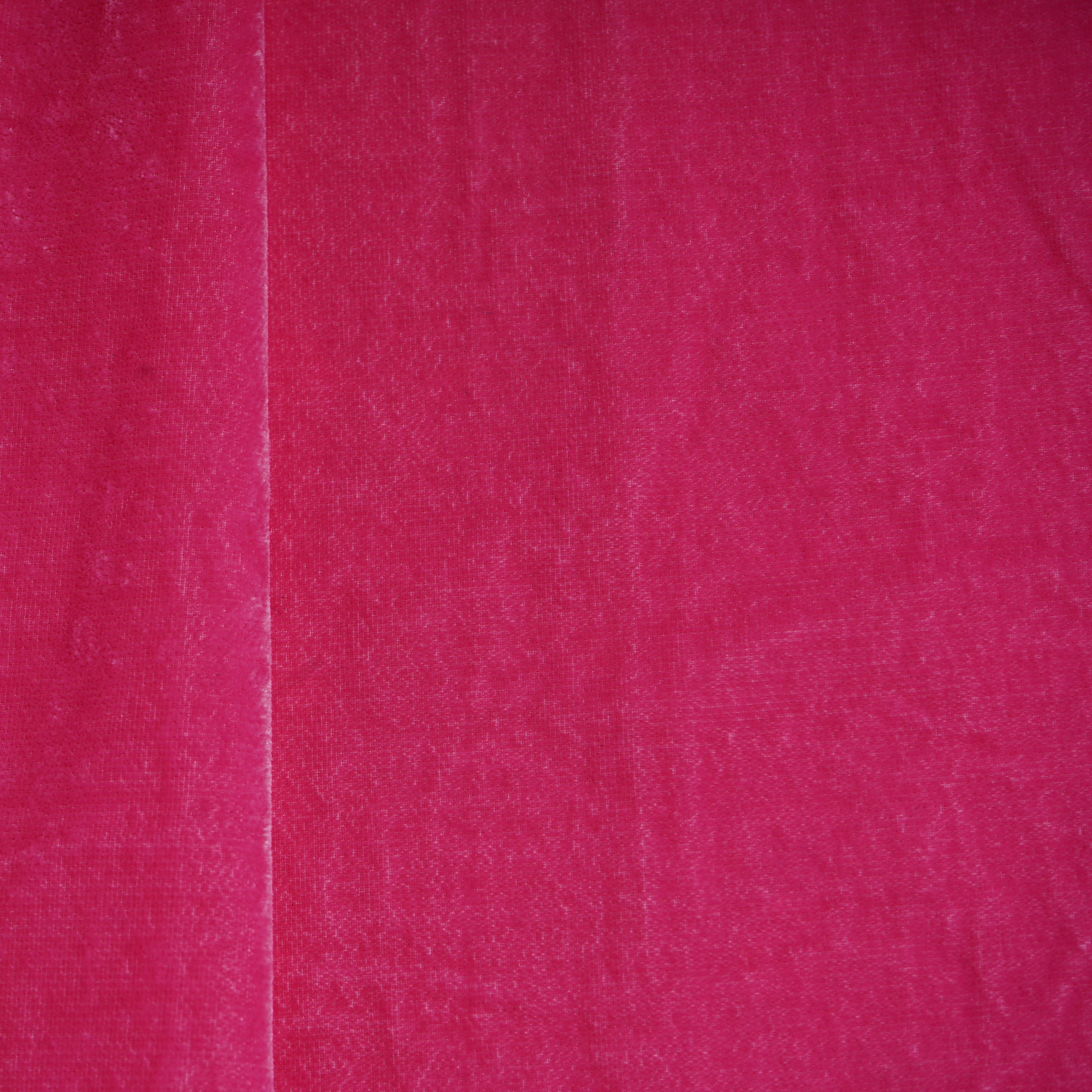 Hot Pink Solid Velvet Fabric 20926
