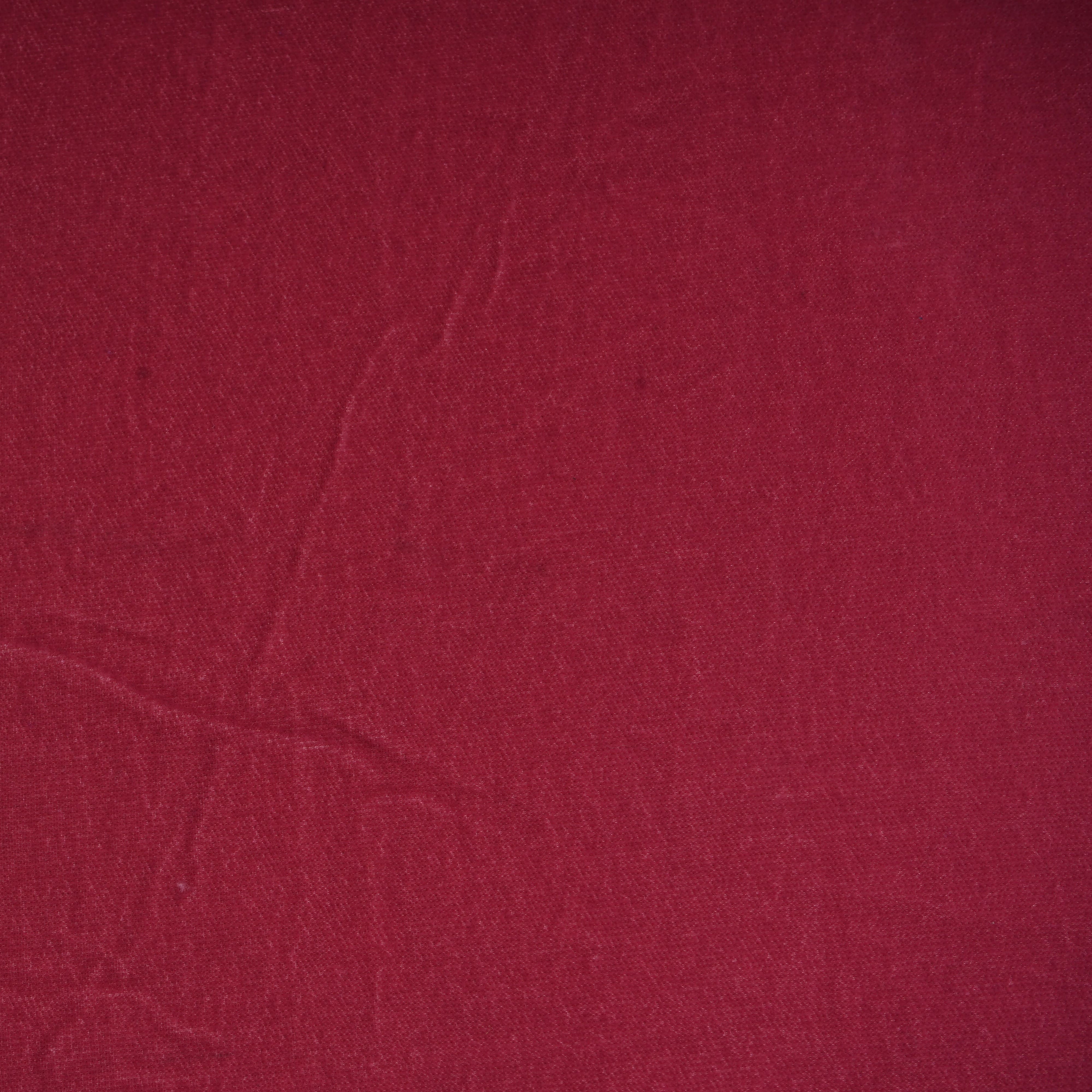 Brick Red Solid Velvet Fabric 20931
